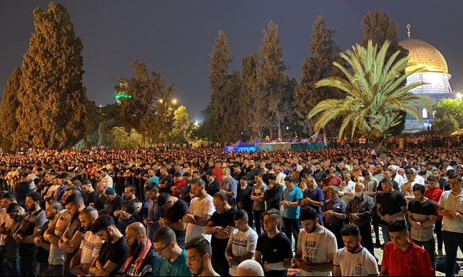 الآلاف يحيون ليلة القدر في المسجد الأقصى.. واعتداءات في الشيخ جراح